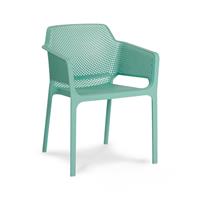 Gartentraum.de Vollkunststoff Designer Gartenstühle stapelbar - Stuhl Rigor / Grün