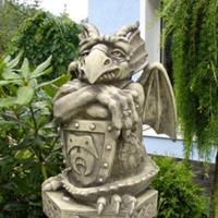 Gartentraum.de Devonshire Gartenkobold Steinfigur - Emogard / Figur