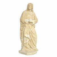 Gartentraum.de Große Vater Jesu Steinguss Gartenfigur zur Dekoration - Josef / Sand