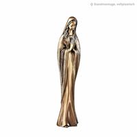 Gartentraum.de Betende Madonna Gartenskulptur aus Messing - Madonna Precari