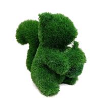 Gartentraum.de Topiary Eichhörnchen mit Nuss als dekorative Formschnitt Gartenfigur - Eichhörnchen Zelos / 50cm