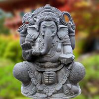 Gartentraum.de Große Ganesha Garten Statue - Hina