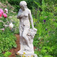 Gartentraum.de Stein Garten Skulptur mit Frau - Syno Kepheus / Sand