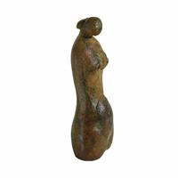 Gartentraum.de Limitierte Bronze Frauenfigur Torso in Rostoptik - Torso