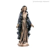 Gartentraum.de Segnende Jungfrau Maria aus Bronze - Mehrfarbig - Madonna Panagia