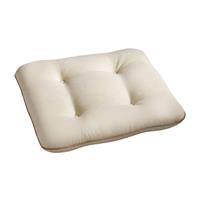 Gartentraum.de Bequeme Sitzkissen für Gartenstuhl 48x48cm - Sitzkissen Permollis / Beige