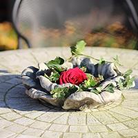 Gartentraum.de Klassische Steinplastik - Schale für den Garten - Calyx