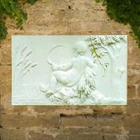 Gartentraum.de Garten Stein Relief historisch Sommer - Verano / Sand