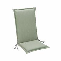 Gartentraum.de Robuste Niederlehner-Stuhlauflage aus Acryl - Polsterauflage Arder / Grün