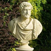 Gartentraum.de Antike Büste Replik - Antoninus Pius / Portland weiß