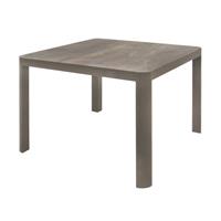 Gartentraum.de Quadratischer Tisch mit Holzoptik - 100cm - Tisch Azzo
