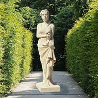 Gartentraum.de Garten Statue Vier Jahreszeiten - Herbst / Sand