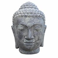 Gartentraum.de Wasserspiel mit Buddha Kopf - Kassapa / 100cm (Höhe)