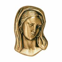 Gartentraum.de Stilvolles Bronze Garten Wandrelief einer Madonna - Madonna Onana / 11cm