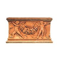 Gartentraum.de Terracotta Wandrelief mit Engeln - Altobello