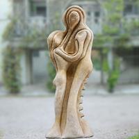 Gartentraum.de Moderne Skulptur Liebhaber Paar - Milenci / Sand