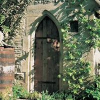 Gartentraum.de Bausatz Tür Element für Steinruine - Secret Door