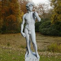 Gartentraum.de David - Michelangelo Statue aus Stein / Sand