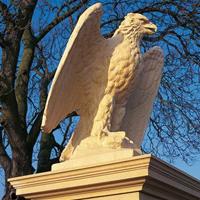 Gartentraum.de Große Adler Steinfigur - Caelus / Sand