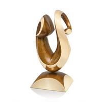 Gartentraum.de Elegante Designer Bronzeskulptur aus limitierter Edition - Unweigerlicher Blickfang