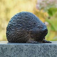 Gartentraum.de Kleine Tierfigur aus Bronze für den Garten - Cliff