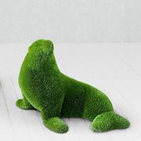 Gartentraum.de Fröhlicher Seelöwe - Seehund als Topiary Gartendeko - Maggie