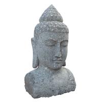 Gartentraum.de Großer Buddha Steinkopf - Shama