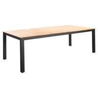 Yoi Diningtafel Arashi Teak-dark Grey 220 X 100 Cm