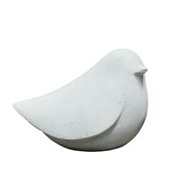 Gartentraum.de Abstrakte Vogelfigur als Gartendeko aus Fi-Beton - Mogli / Blick rechts
