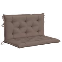 VIDAXL Auflage für Hollywoodschaukel Taupe 100 cm Stoff