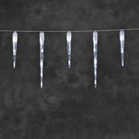 Konstsmide Christmas Led-ijspegel lichtgordijn met 32 pegels, 7,75 m