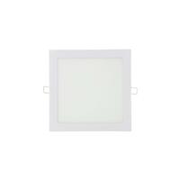 EDM - Quadratischer LED-Spot 22cm - 20W - 1500lm - 4000K - Weißer Rahmen - 31584 - Blanc