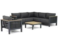Santika Furniture Santika Shadow/Riviera 75 cm hoek loungeset 5-delig