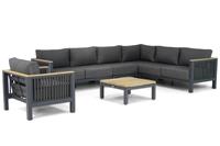 Santika Furniture Santika Shadow/Riviera 75 cm hoek loungeset 6-delig