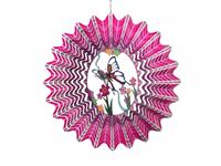 Spin Art Windspinner vlinder  pink