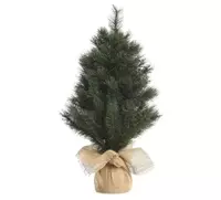 Everlands Norway Mini Tree Frosted 75cm Groen-Wit