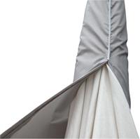 Eurotrail zweefparasolhoes XL 280 x 90 cm polyester grijs
