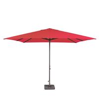 Rhino umbrellas Parasol Lima 400x300cm (Brick red)
