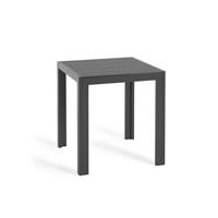 kavehome Sirley Gartentisch aus Aluminium schwarz 70 x 70 cm - Kave Home