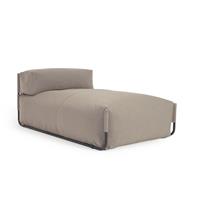 Kave Home Modulaire Outdoor Bank Square Chaise Longue - Groen