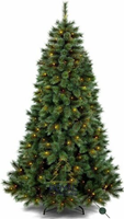Royal Christmas Melfort PP/PVC 210cm Frosted Pine LED kÃ¼nstlicher Weihnachtsbaum