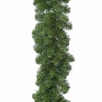 Bellatio 3x Groene Imperial Pine dennen guirlande 270 x 20 cm -