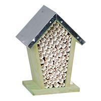 Best for Birds Houten bijenhuis/bijenhotel 22 cm -