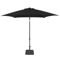 Rhino umbrellas Parasol Lugo 200x200cm square (black)