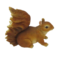 esschertdesign Eichhörnchen l Braun 18,3 cm - Polyresin - Esschert Design