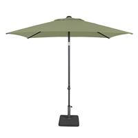 Rhino umbrellas Parasol Lugo 150x210cm rectangle (sage)
