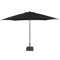 Rhino umbrellas Parasol Lugo 200x250cm rectangle (black)