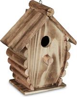 RELAXDAYS Deko Vogelhaus aus Holz natur