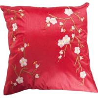 Fine Asianliving Chinese Kussen Sakura Kersenbloesems Rood 40x40cm