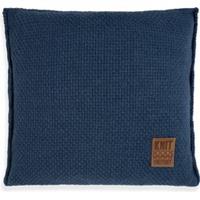 Knit Factory Jesse Kussen - Jeans - 50x50 cm